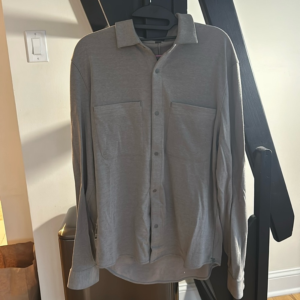 Lululemon soft knit overshirt (L)